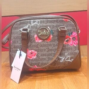 JUCY COUTURE BROWN BAG PURSE Y2K BRAND SUMMER BAG